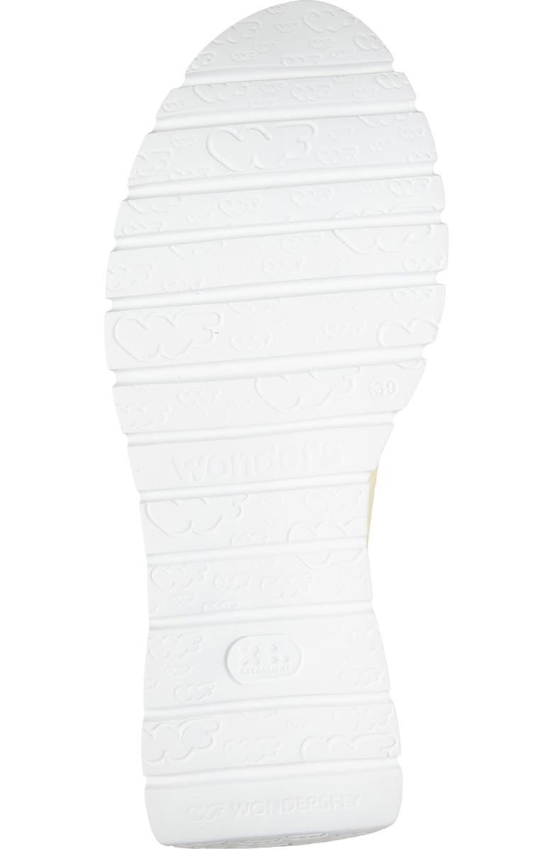 Wonders Lace-Up Platform Sneaker, Alternate, color, Vanilla/ Aura