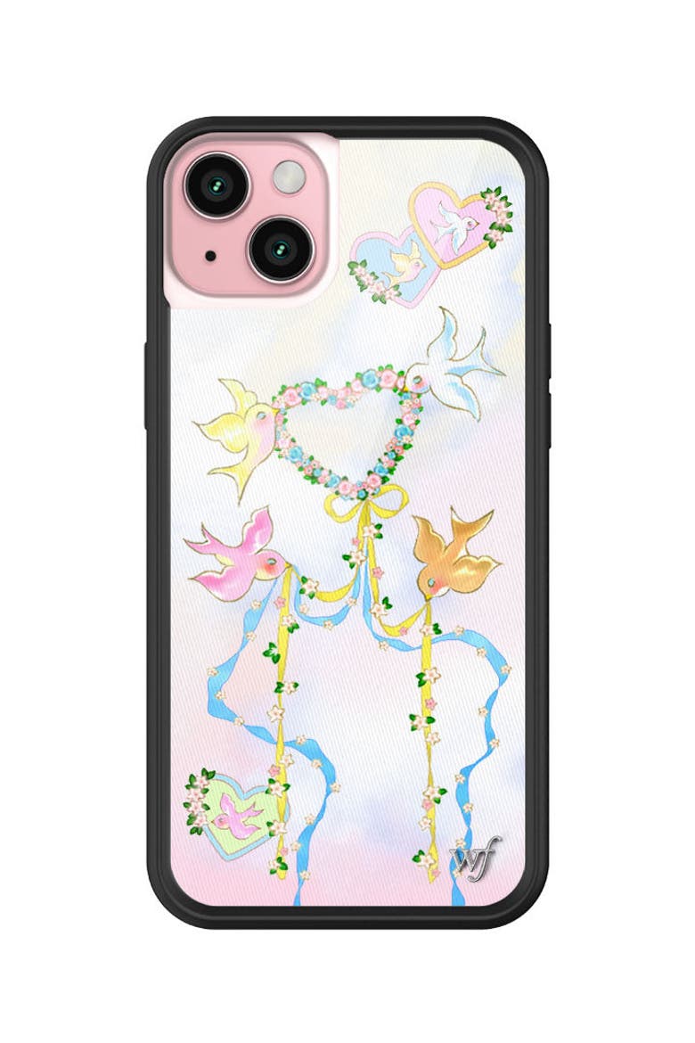 Dove Diaries iPhone Case, Alternate, color, White