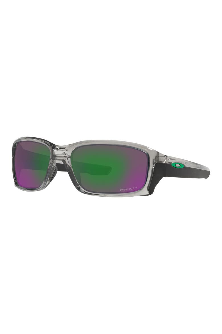 Straightlink™ 61mm Prizm™ Sunglasses, Alternate, color, SOLID BLACK
