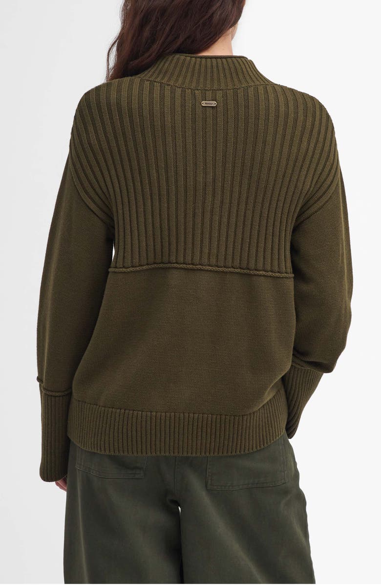 Barbour Andi Mock Neck Sweater, Alternate, color, 