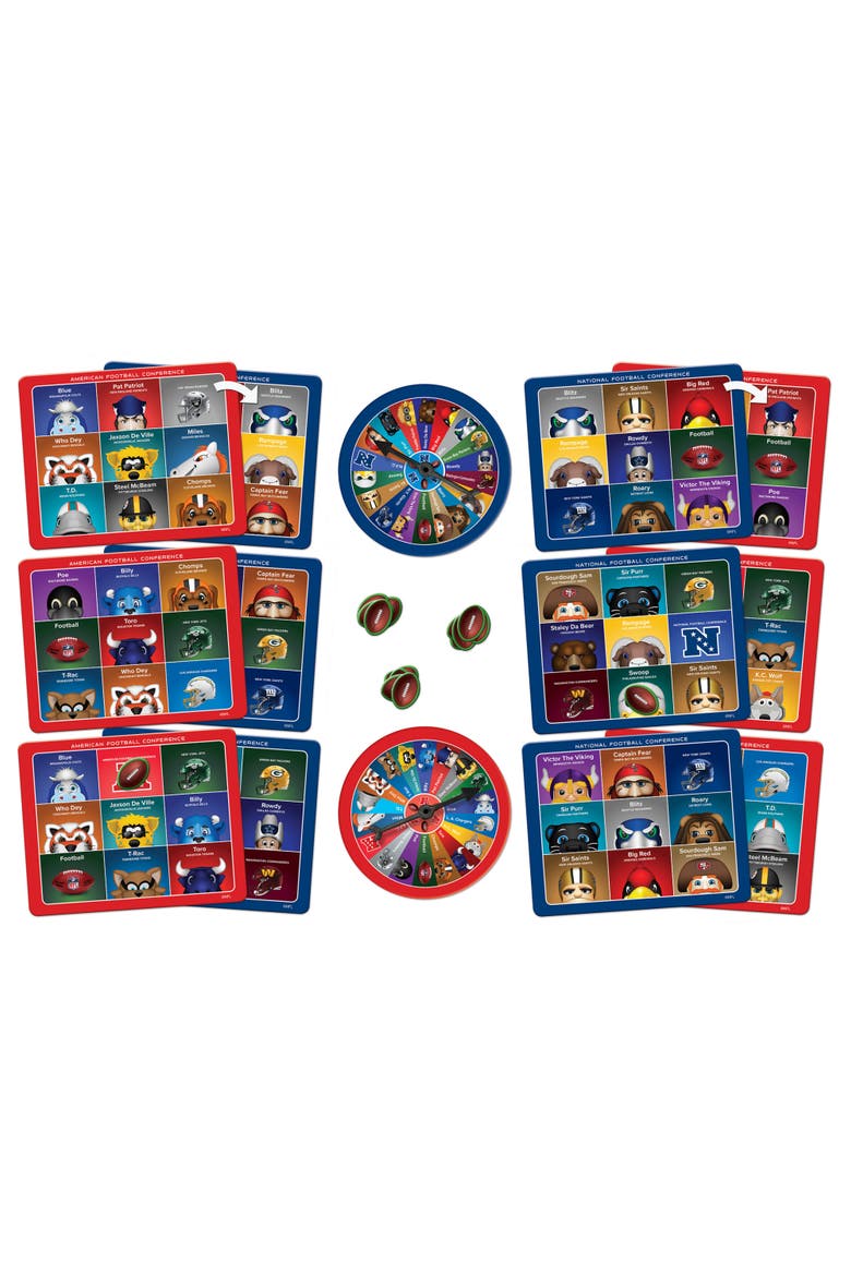 NFL - Mascots Bingo Game, Alternate, color, Multicolor