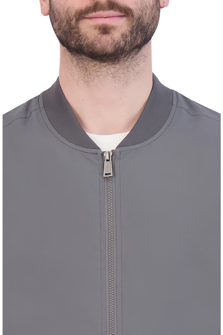 Bomber Jacket, Alternate, color, GREY