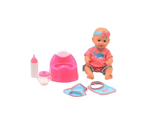 Drink & Wet Baby Doll with Training Potty