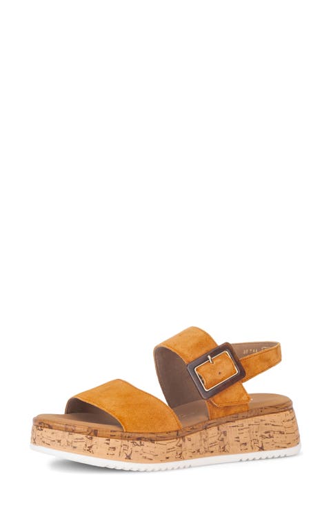 Slingback Wedge Sandal (Women)