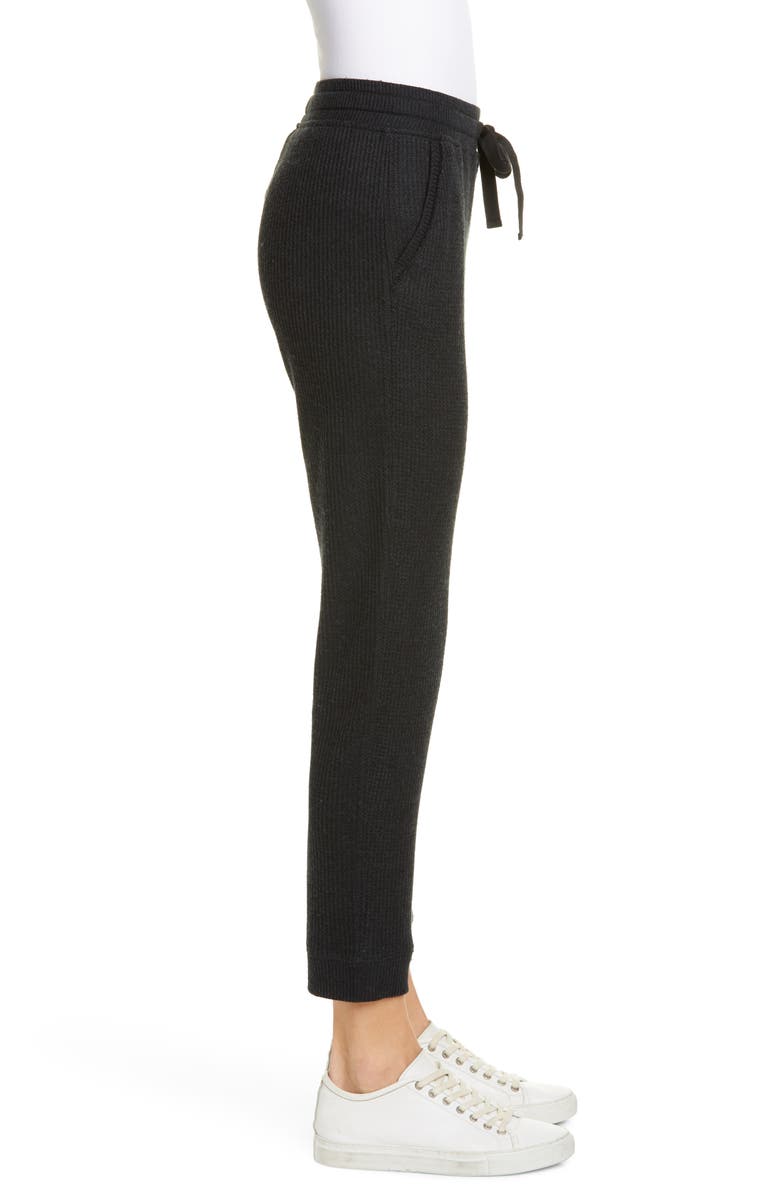 ATM Anthony Thomas Melillo Waffle Knit Crop Pants, Alternate, color, 