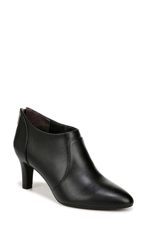 1597) Life factory Stride Black Ankle Booties Size 6 NWB