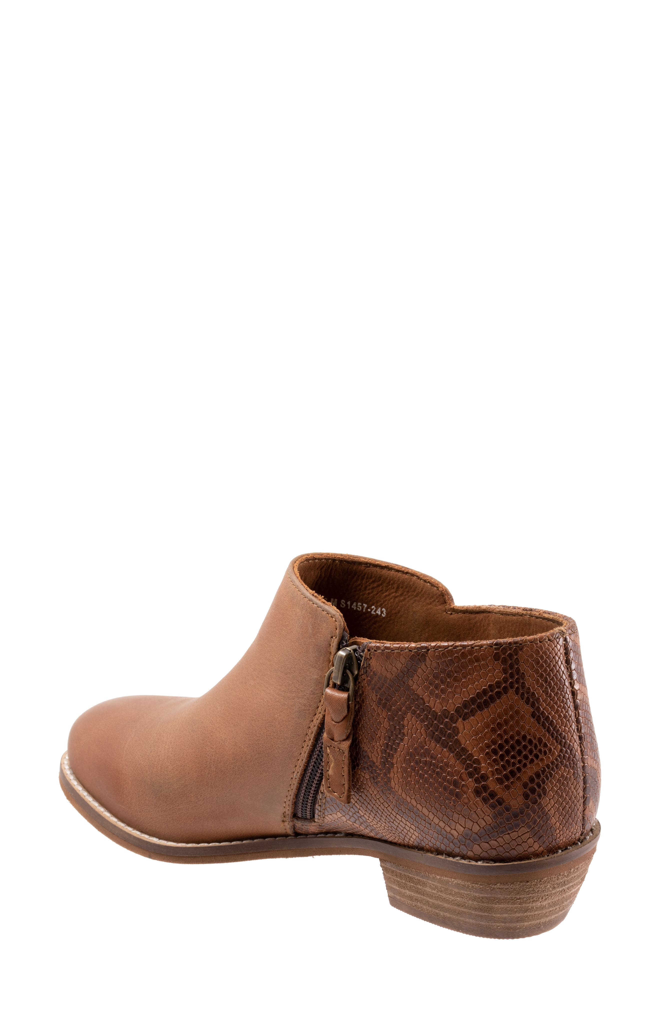 'Rocklin' Bootie, Alternate, color, LUGGAGE/ SNAKE