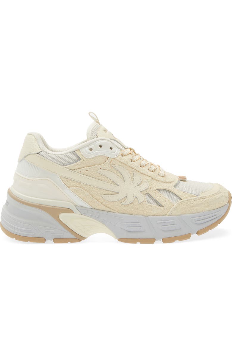 Palm Angels The Palm Runner Sneaker, Alternate, color, Beige