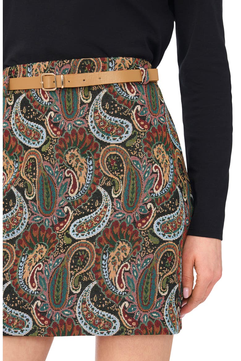 Belted Miniskirt, Alternate, color, CLASSIC NAVY
