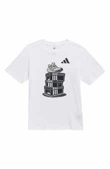 Kids' Stacked Shoebox Cotton Graphic T-Shirt
