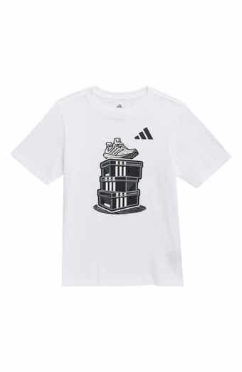 Kids' Stacked Shoebox Cotton Graphic T-Shirt