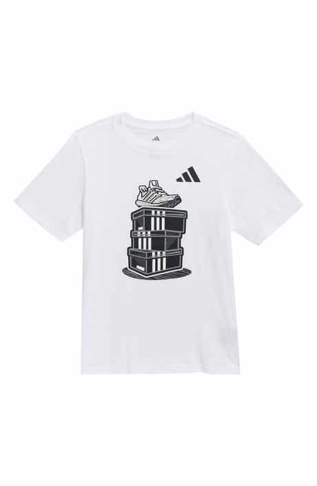 Kids' Stacked Shoebox Cotton Graphic T-Shirt