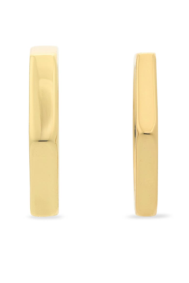 Set of 2 Hexagon Band Stackable Rings, Alternate, color, GOLD