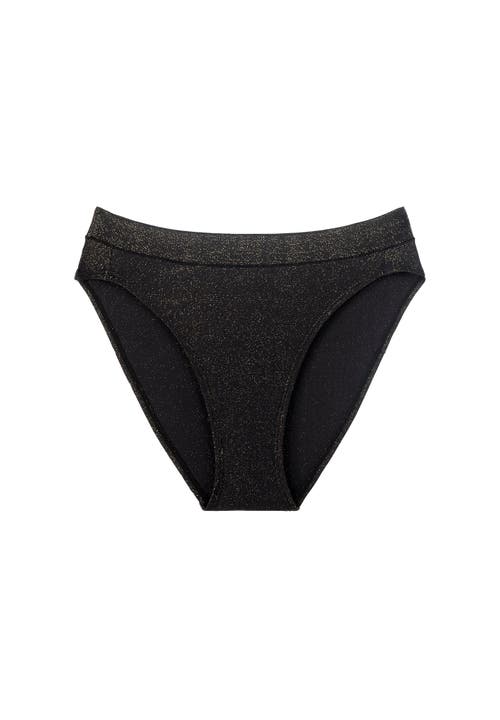 Cuup The Brief Lurex In Black