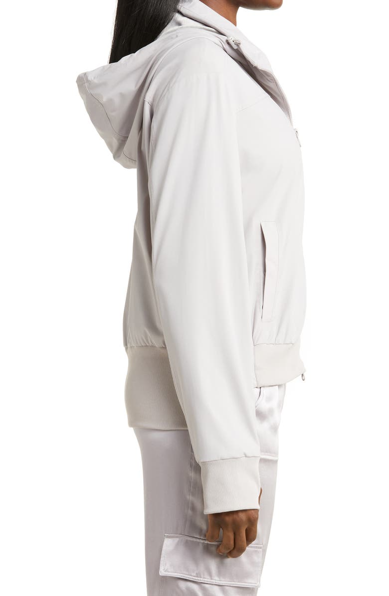 Blanc Noir Mastermind Bomber Jacket, Alternate, color, Raindrops