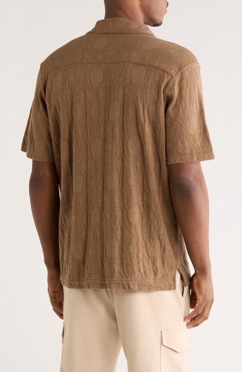 Bonobos Resort Camp Shirt, Alternate, color, Espresso Brown