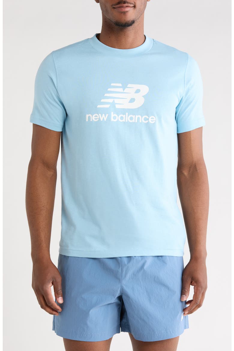 Sport Essentials Logo Graphic T-Shirt, Main, color, LIGHT BLUE