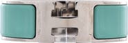 Pre-Owned Hermes Clic H Bracelet Enamel Wide