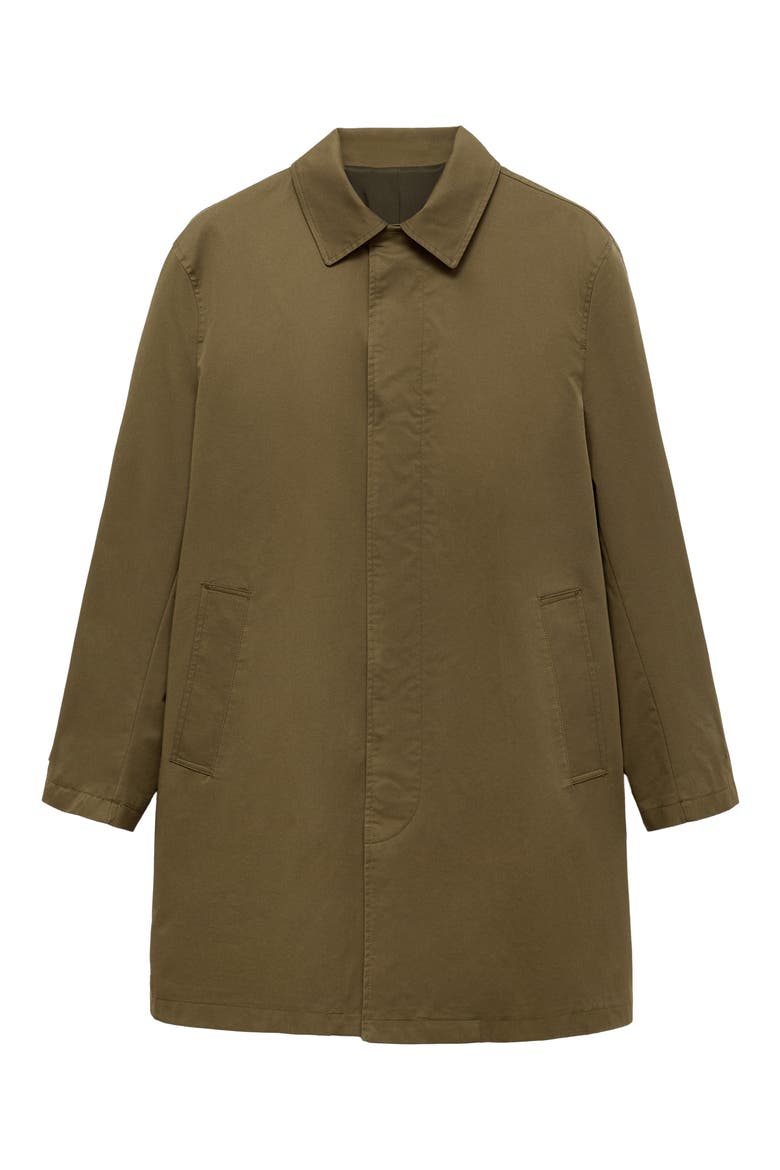 Classic Water Repellent Trench Coat, Alternate, color, KHAKI GREEN