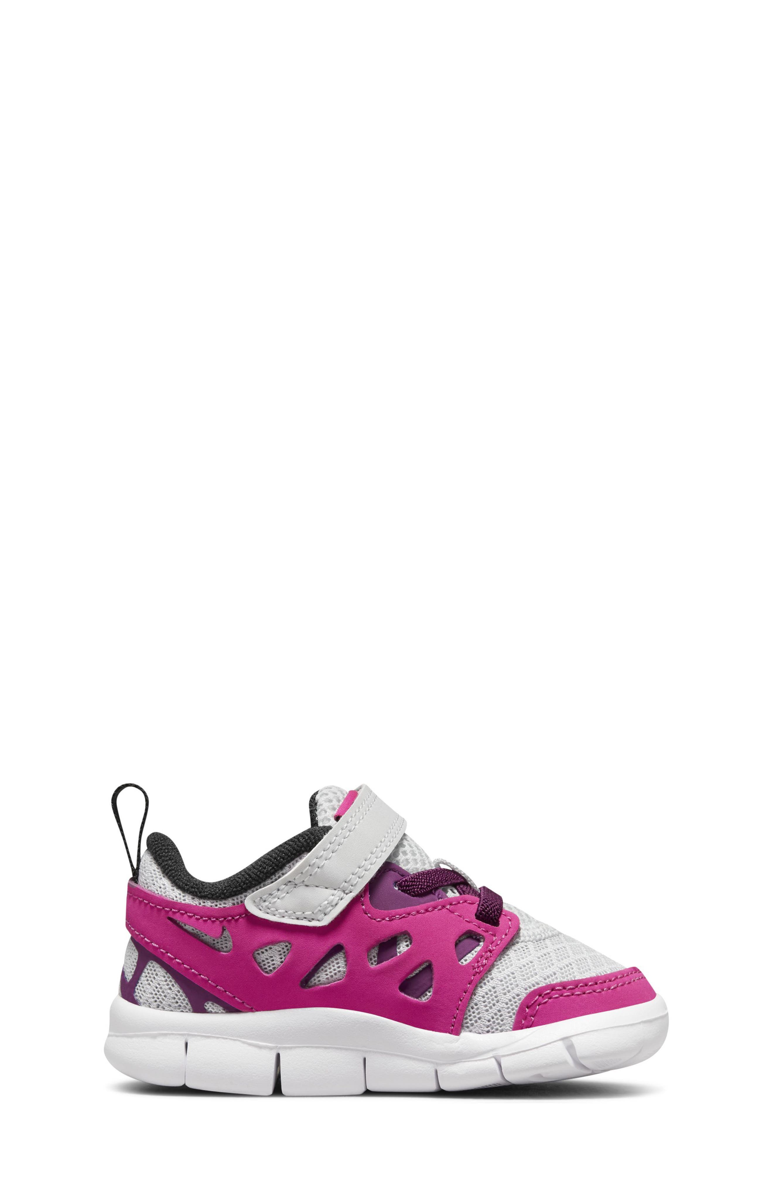 Free Run 2 Sneaker, Alternate, color, PLATINUM/ PINK PRIME/ SANGRIA