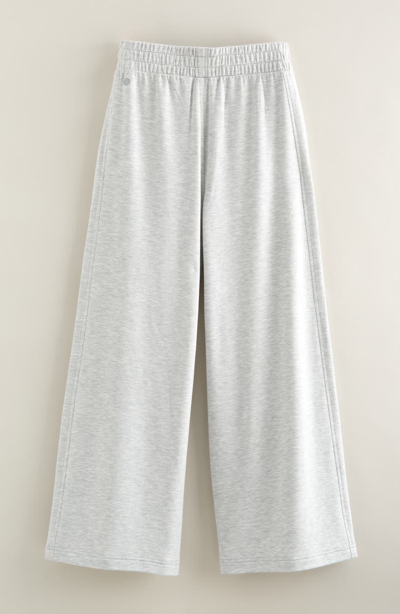 Zella Girl Kids' In the Groove Wide Leg Sweatpants, Alternate, color,