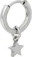 AllSaints Men's Star Huggie Hoop Earrings
