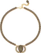 Kurt Geiger London Chelsea Eagle Head Tennis Necklace
