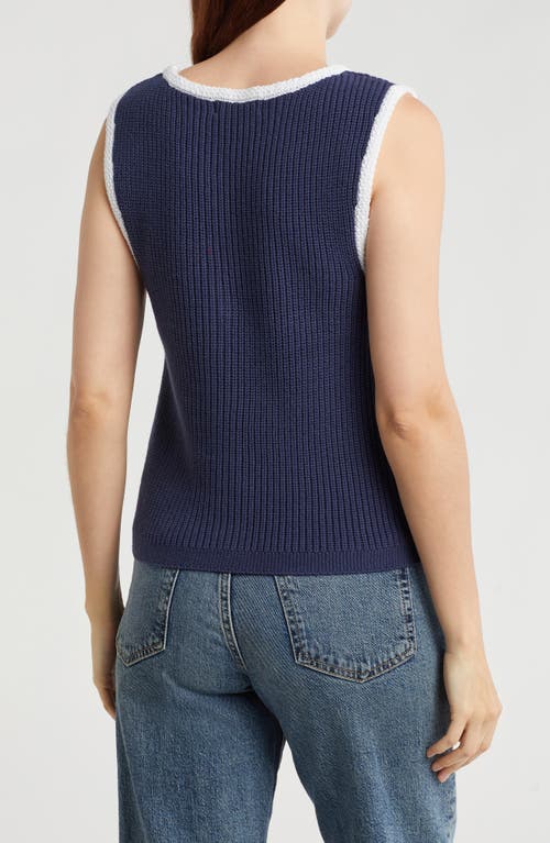 Vigoss Button Front Sweater Vest