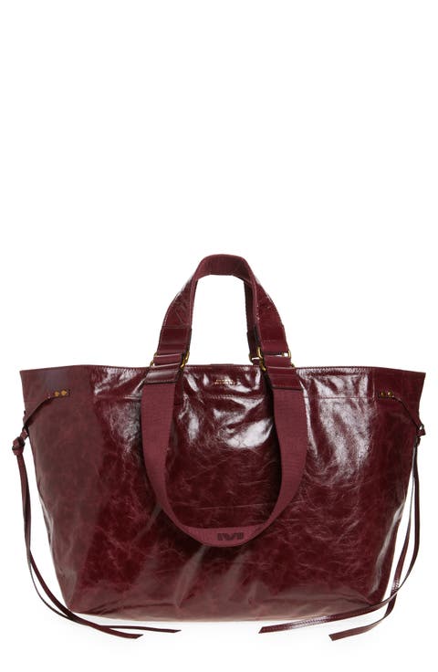 Wardy Leather Shopper Tote