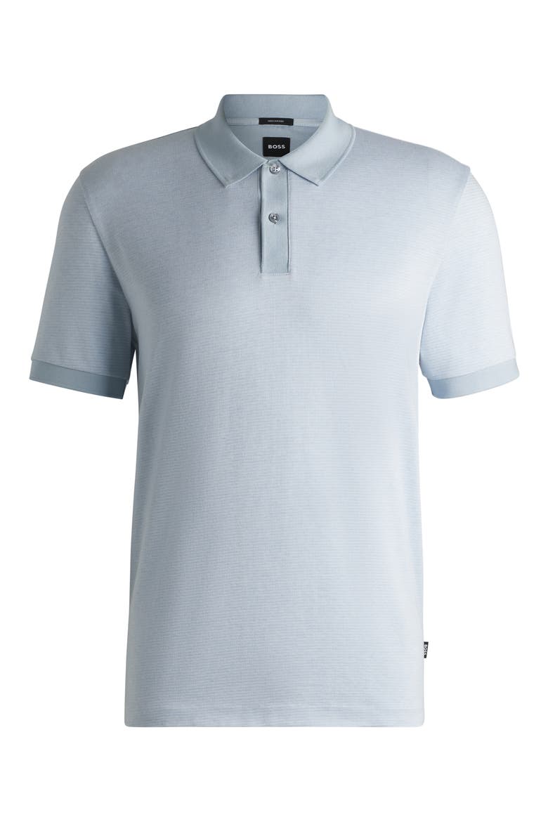 Parlay Cotton Piqué Polo, Alternate, color, LIGHT BLUE