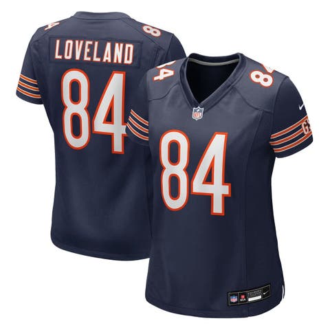 Women's Nike Colston Loveland  Navy Chicago Bears Team Game Jersey