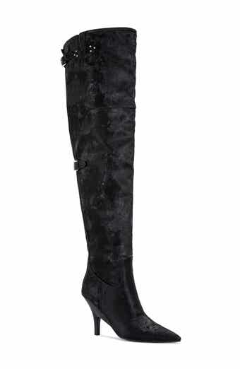 AZALEA WANG Backer Thigh High Boot