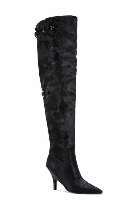 AZALEA WANG Backer Thigh High Boot