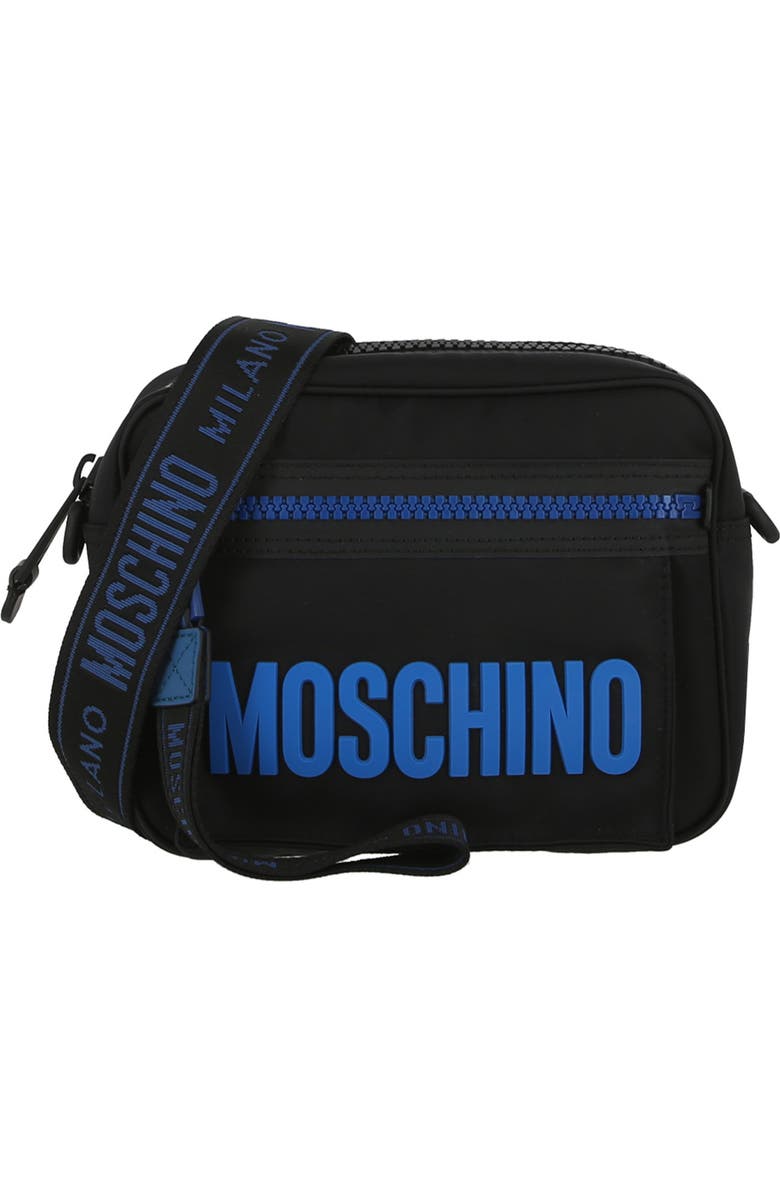 Moschino 3D Logo Crossbody Bag, Alternate, color,