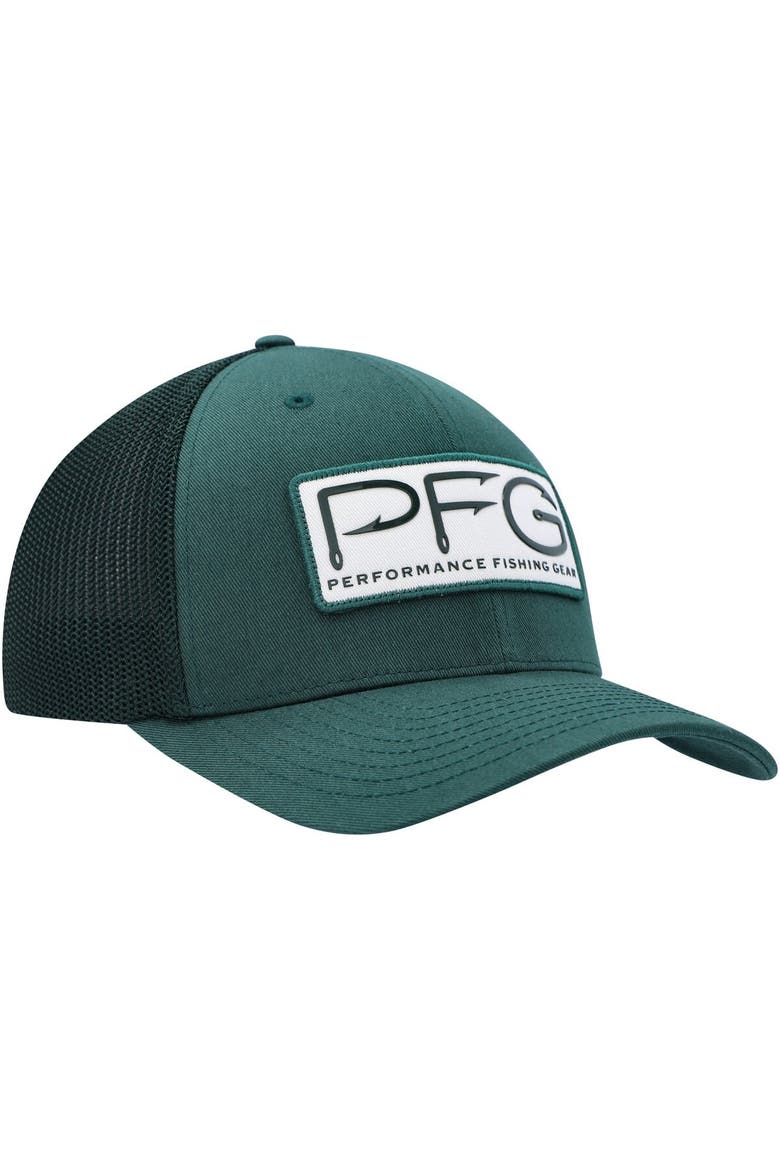 Men's Columbia Green Michigan State Spartans PFG Hooks Flex Hat, Alternate, color, Green