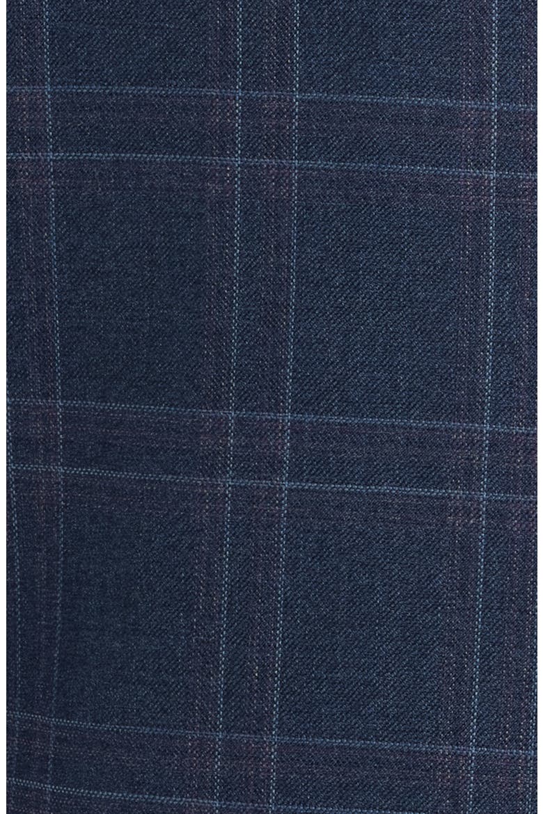 Flynn Classic Plaid Wool Sport Coat, Alternate, color, BLUE