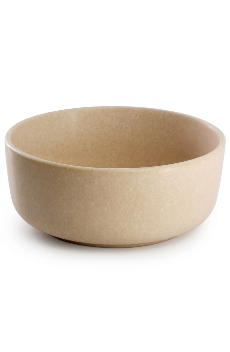 Soho Lounge Bryant Park 2 Piece 6 Inch Stoneware Cereal Bowl Set, Alternate, color, Beige