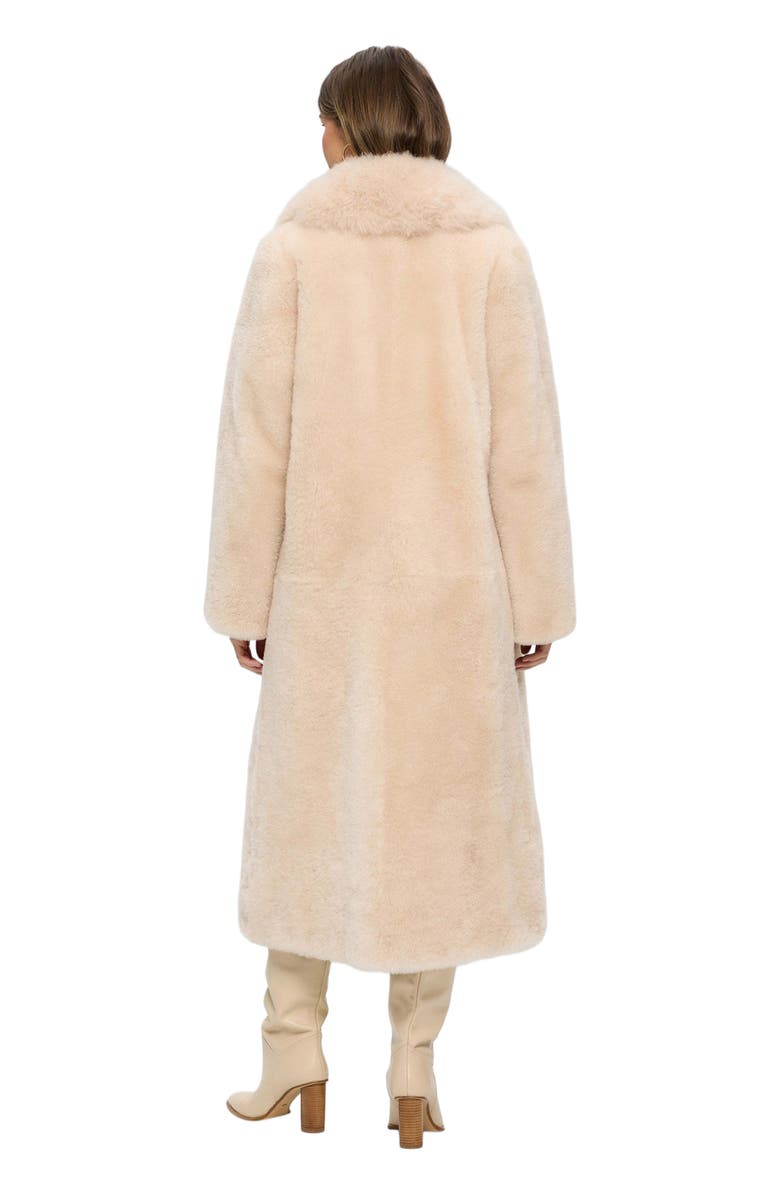 GORSKI Sheared Genuine Shearling Coat, Alternate, color, 