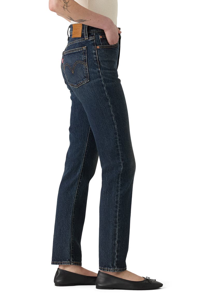 Wedgie High Waist Slim Leg Jeans, Alternate, color, PARALLEL LIFE