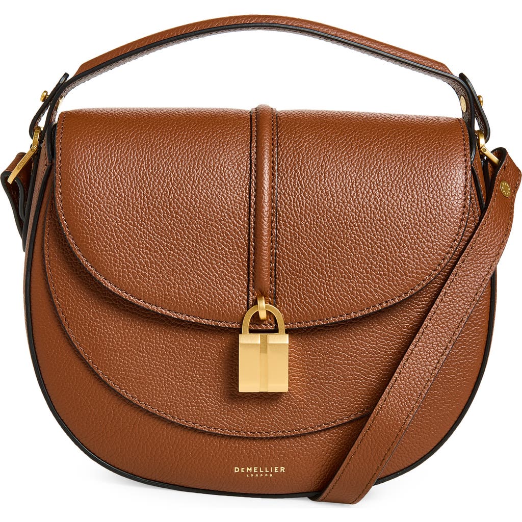DeMellier Siena Leather Saddle Bag in Tan at Nordstrom