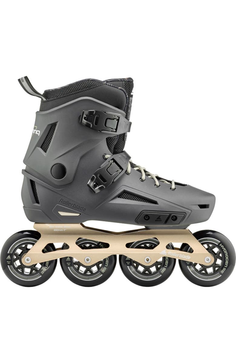 Rollerblade Lightning 90 Mens Inline Skates, Alternate, color, Anthracite/Taupe