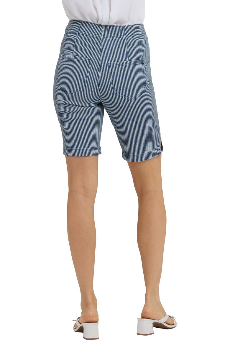 Ella Denim Shorts, Alternate, color, MALAGA STRIPE