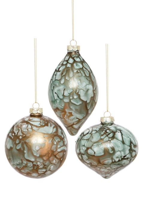 Marbled Ornament, Box of 6