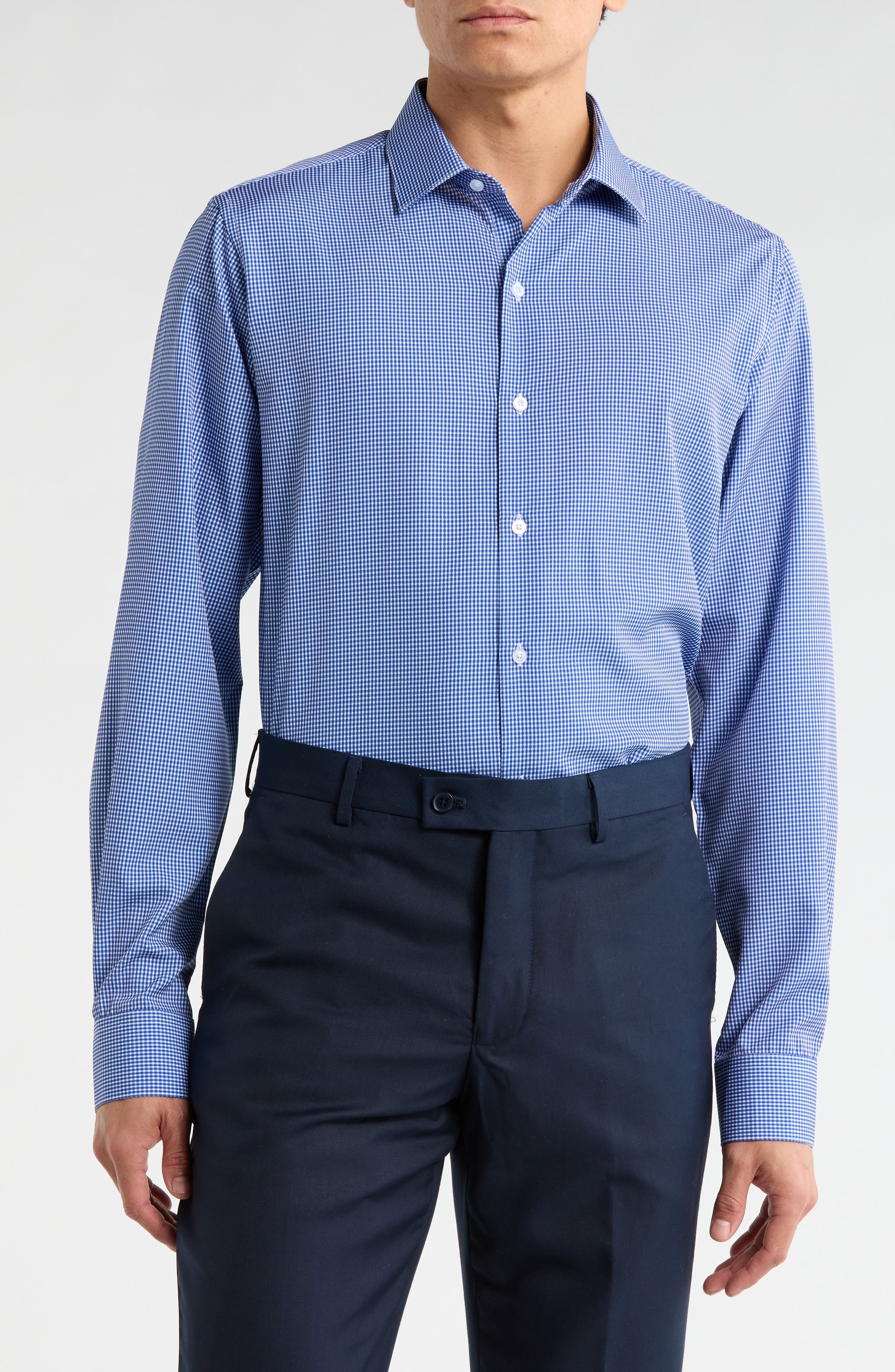 Nautica Slim Fit Check Dress Shirt