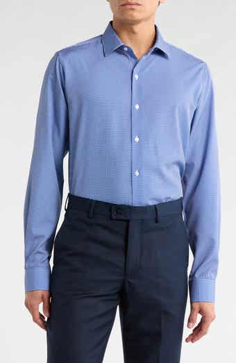 Nautica Slim Fit Check Dress Shirt