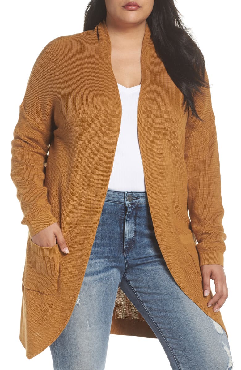 BP. Stitch Curve Hem Cardigan, Alternate, color,