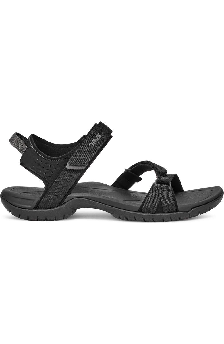 Teva Verra Sandal, Alternate, color, Black/ Black