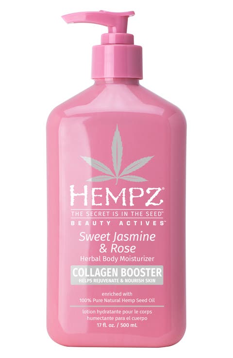 Beauty Actives Sweet Jasmine & Rose Herbal Body Moisturizer with Collagen Booster
