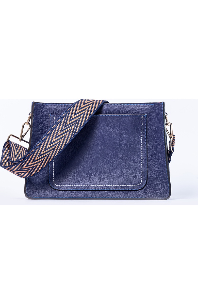EVA INNOCENTI Mini Keley Crossbody Bag, Alternate, color, Navy Blue