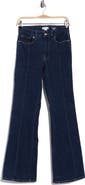 Good American Good Legs Seamed Flare Jeans